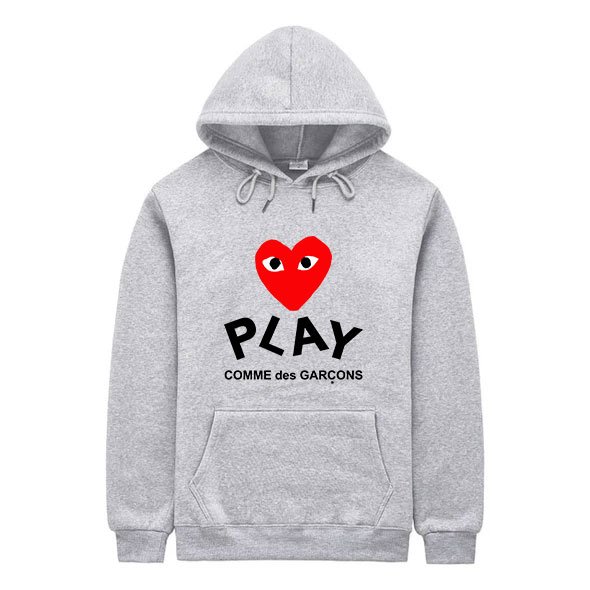 Comme Des Garcons Play Hoodie New