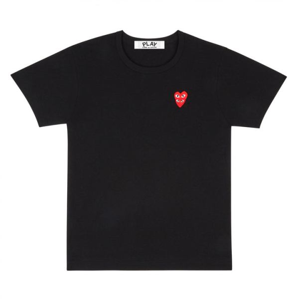 PLAY Basic Tee Red Family Heart (Black)