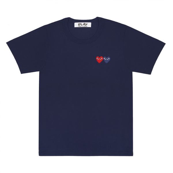 PLAY Basic Two Emblems T-Shirt