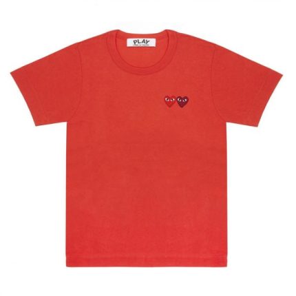PLAY Basic Two Emblems T-Shirt (Red)