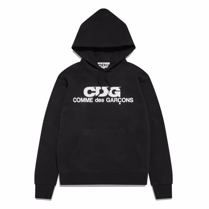 Comme des Garçons CDG Logo Black Hoodie