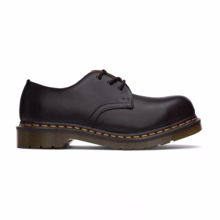 Comme des Garçons x Dr. Martens Steel Toe 3 Hole Black