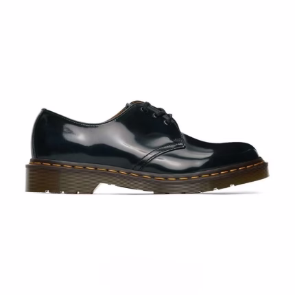 Comme des Garçons x Dr. Martens Steer Glass Leather Navy