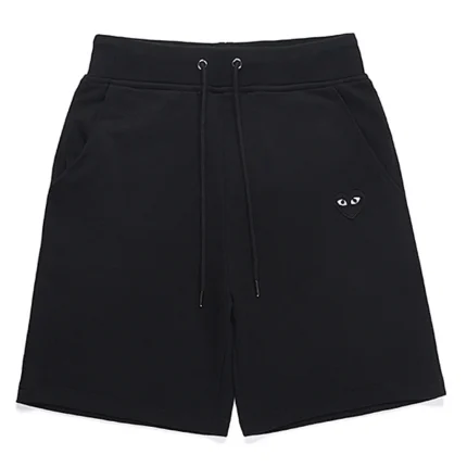 Comme des Garçons PLAY Black Sweat Short Black Heart